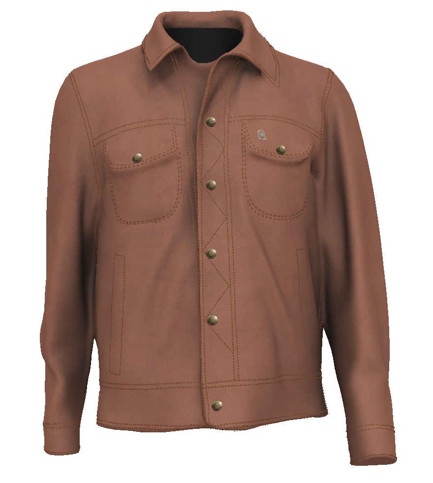 terracotta desert coat main image 1