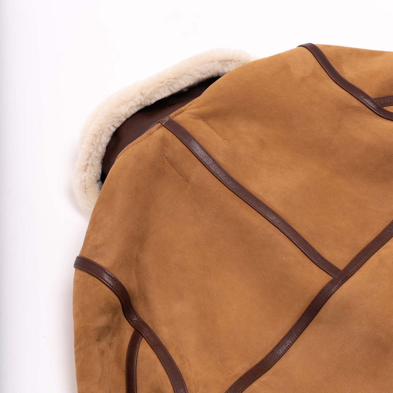 "Aviatore" B-3 Sabbia Shearling Jacket - Shangri-la Heritage