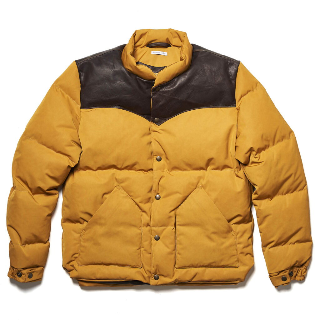 "Bivacco" Yellow Western Down Jacket