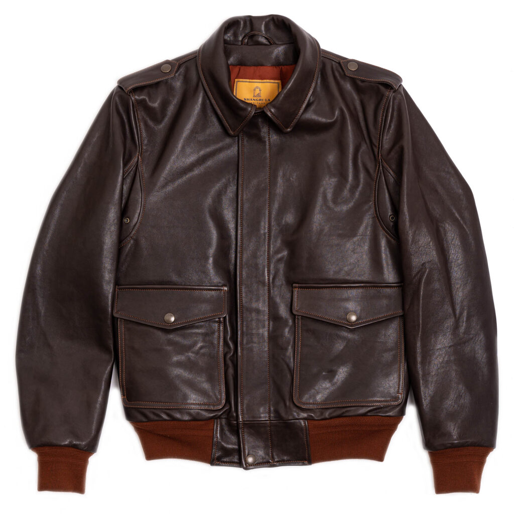 “Don Gentile” A-2 Hand Painted Testa di Moro Flight Jacket - Shangri-la ...