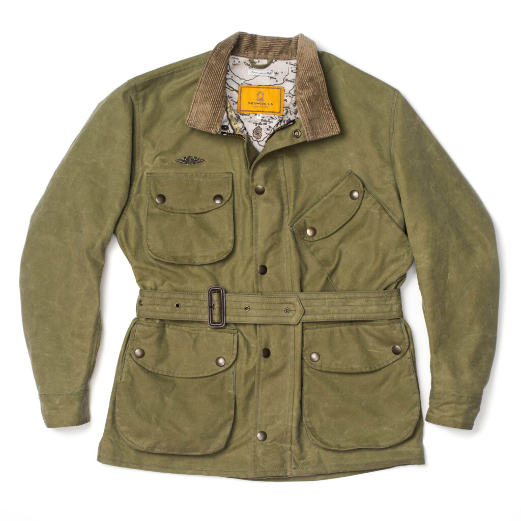 "Explorator" Army Waxed Canvas Jacket
