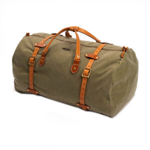 "Explorator" Army Waxed Canvas Travel Bag