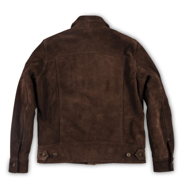 “Terracotta” Brown Suede Jacket - Shangri-la Heritage