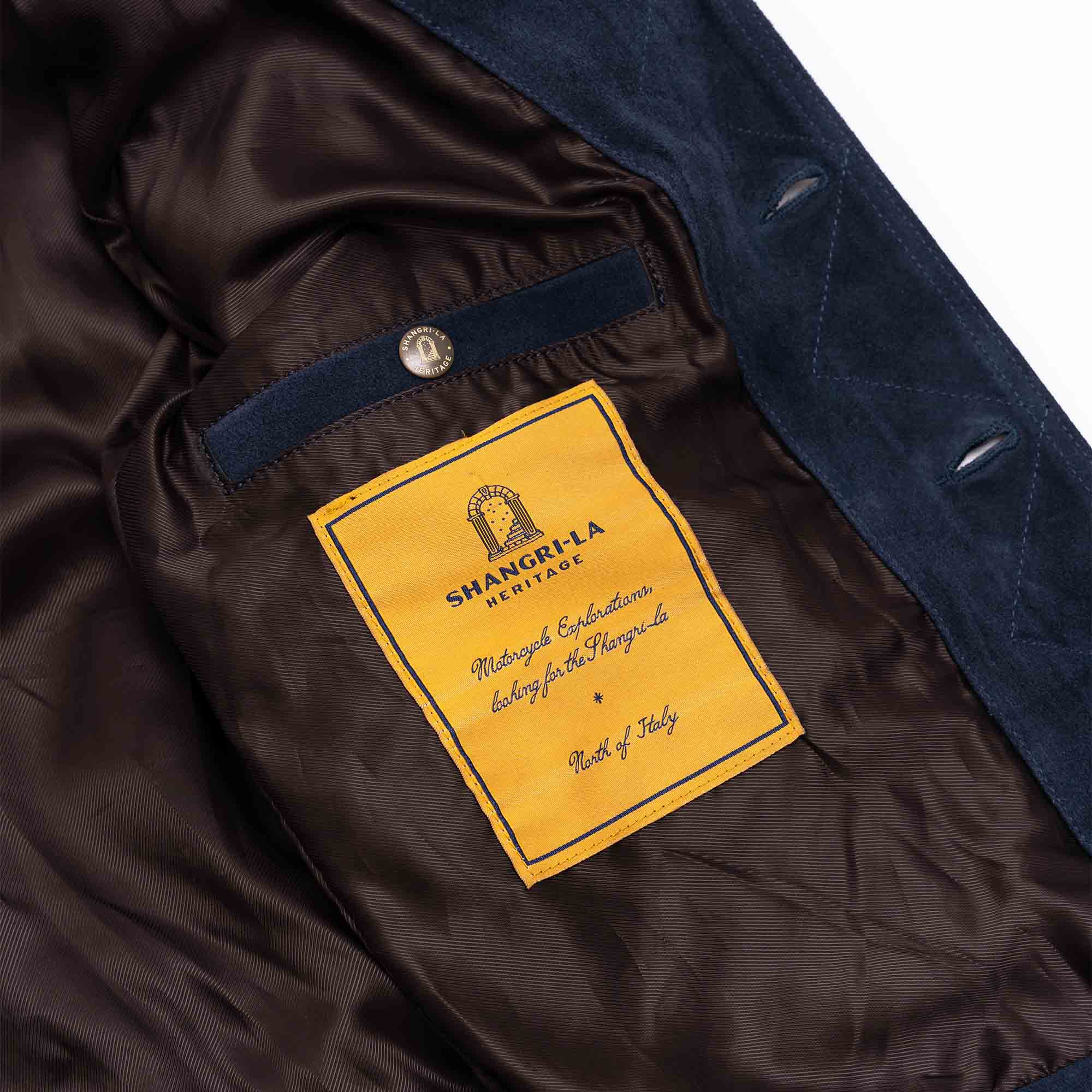 "Terracotta" Indaco Suede Jacket
