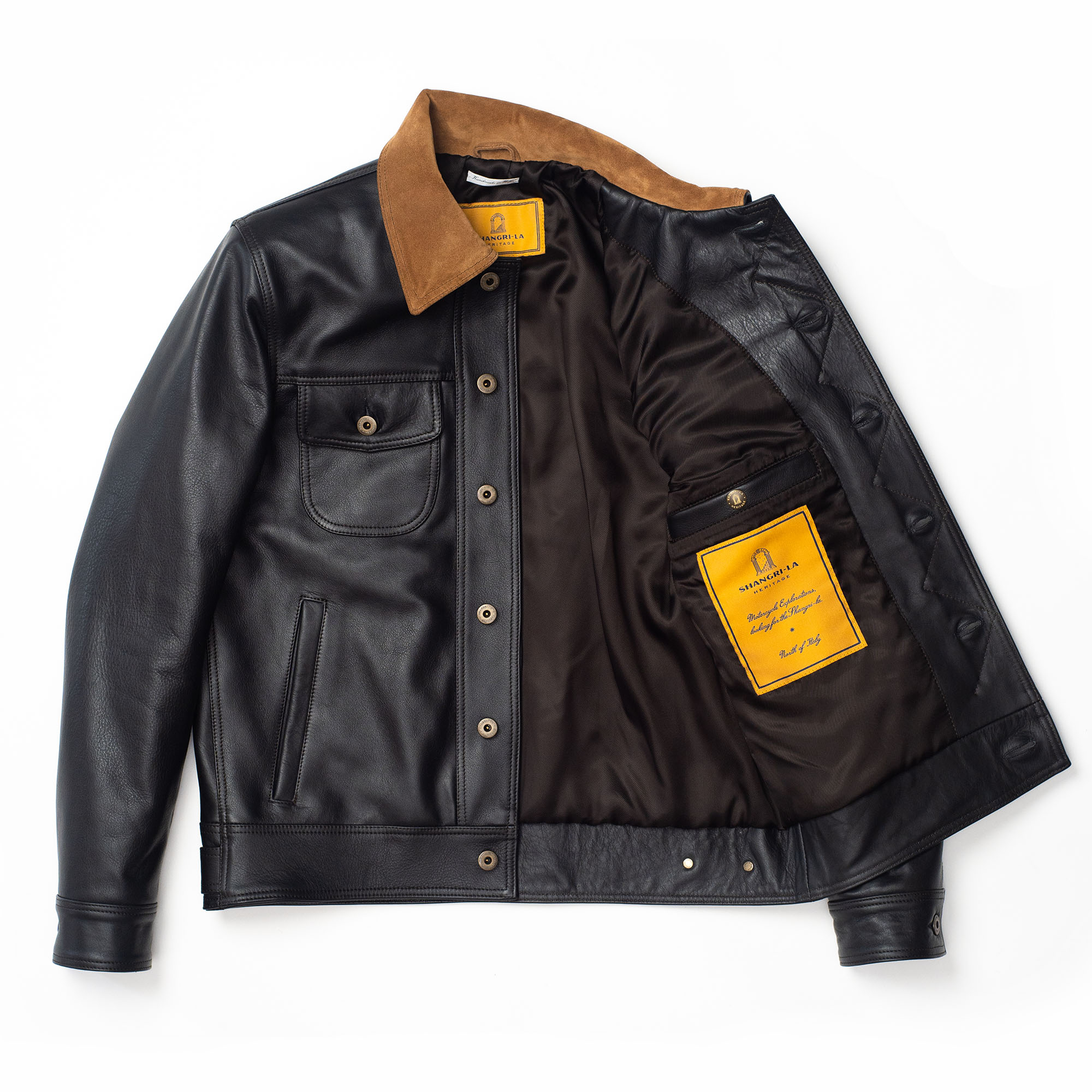 "Terracotta" Ranch Leather Jacket