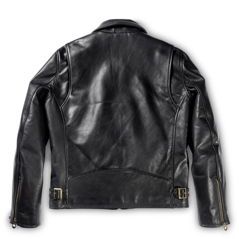 “Varenne” Black Leather Jacket - Shangri-la Heritage