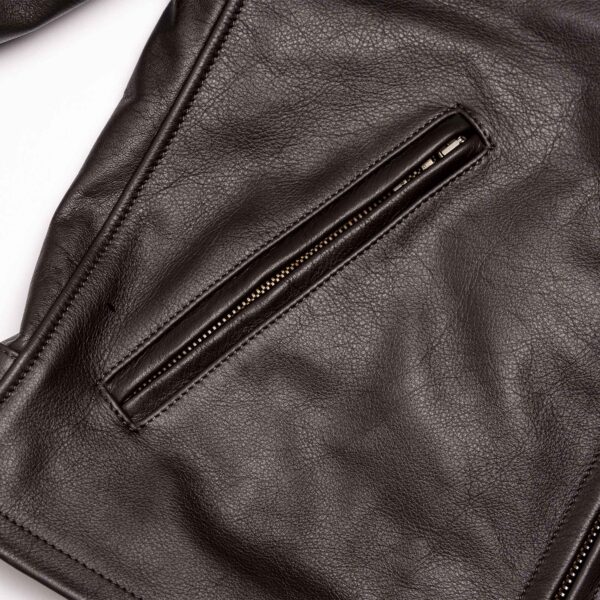 “Varenne” Brown Leather Jacket - Shangri-la Heritage