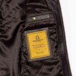 “Varenne” Brown Leather Jacket - Shangri-la Heritage