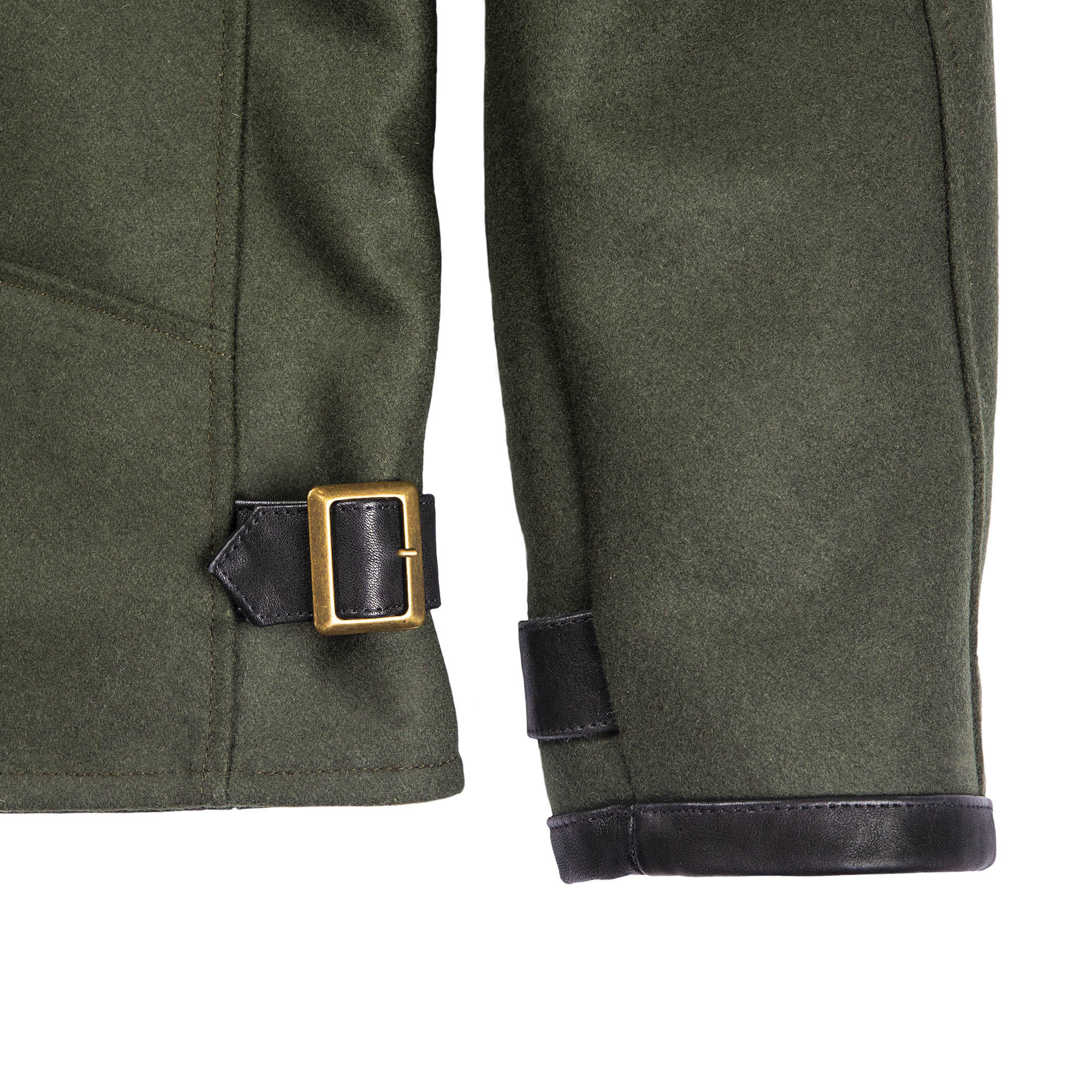 “Varenne” Forest Green Wool Jacket