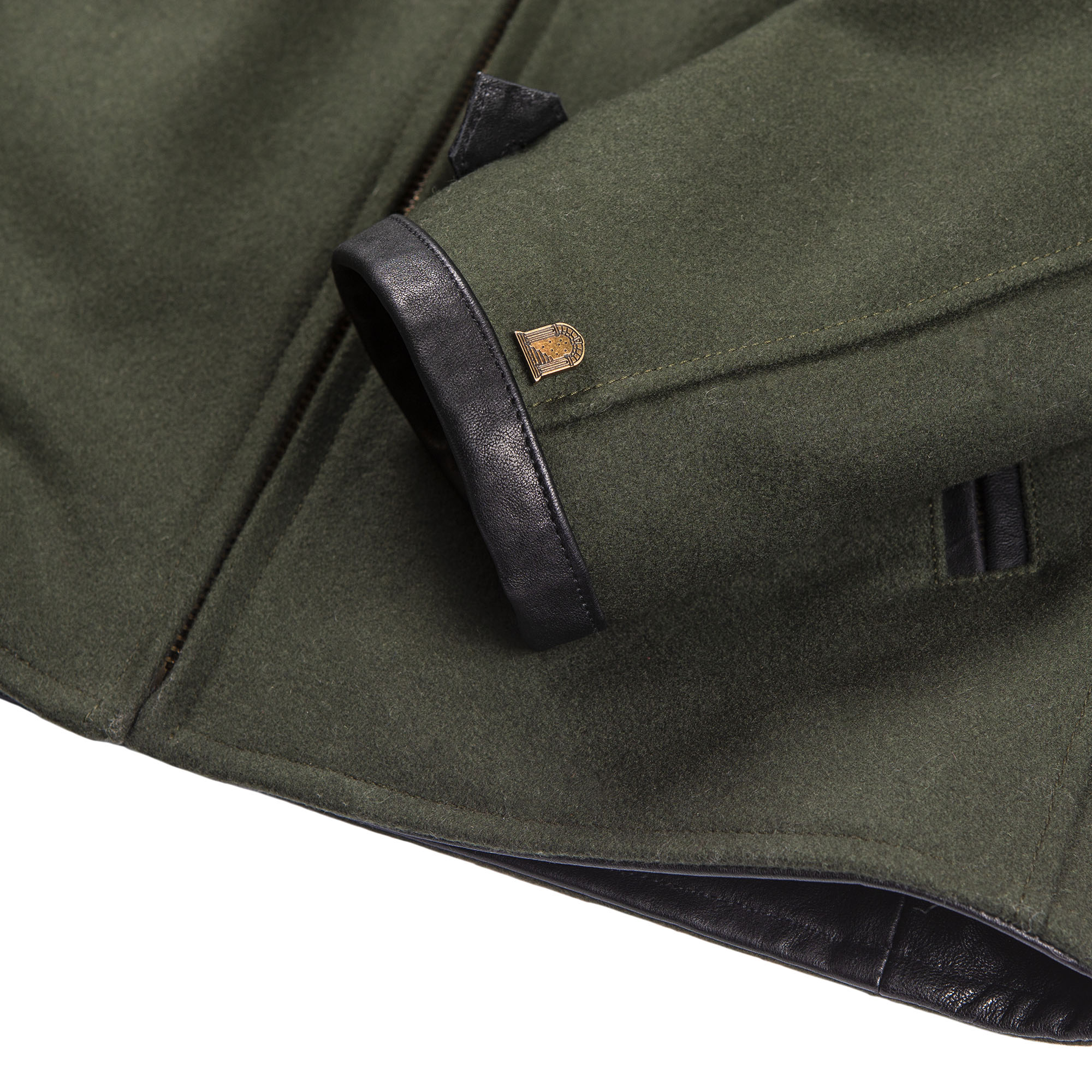 “Varenne” Forest Green Wool Jacket