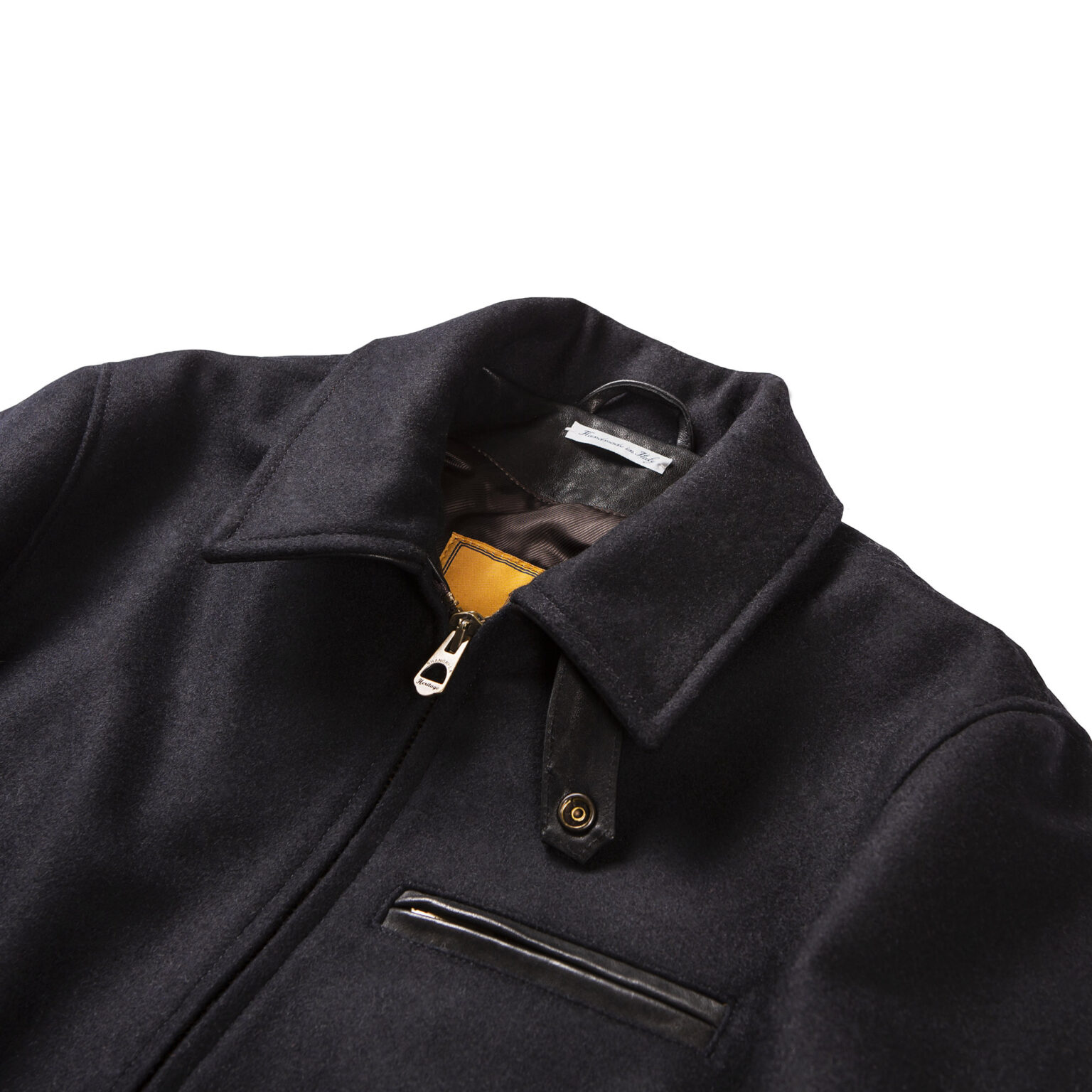 “Varenne” Navy Blue Wool Jacket - Shangri-la Heritage