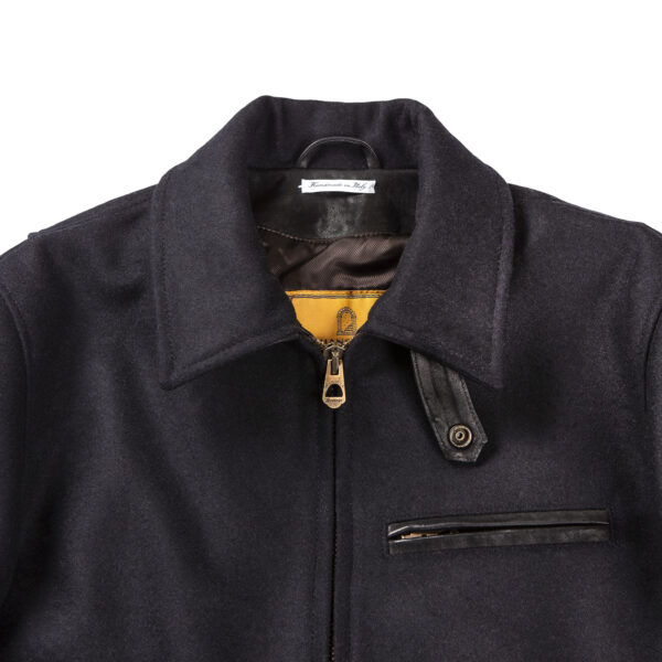 “Varenne” Navy Blue Wool Jacket - Shangri-la Heritage
