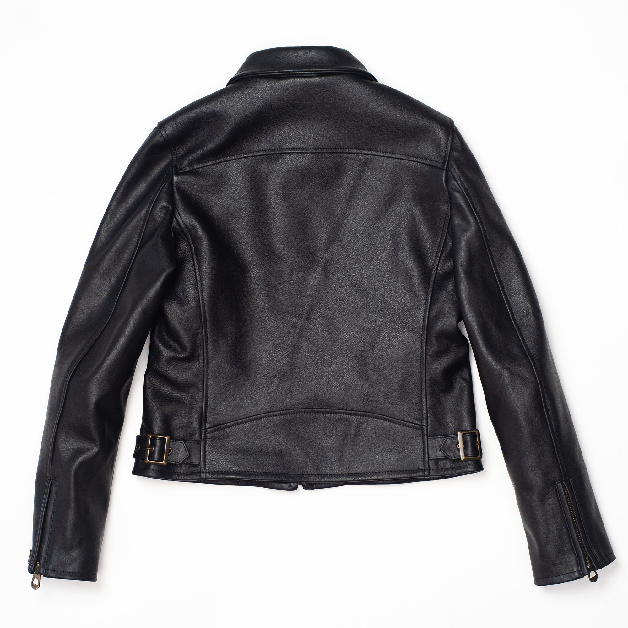 "Varenne" Women's Black Leather Jacket
