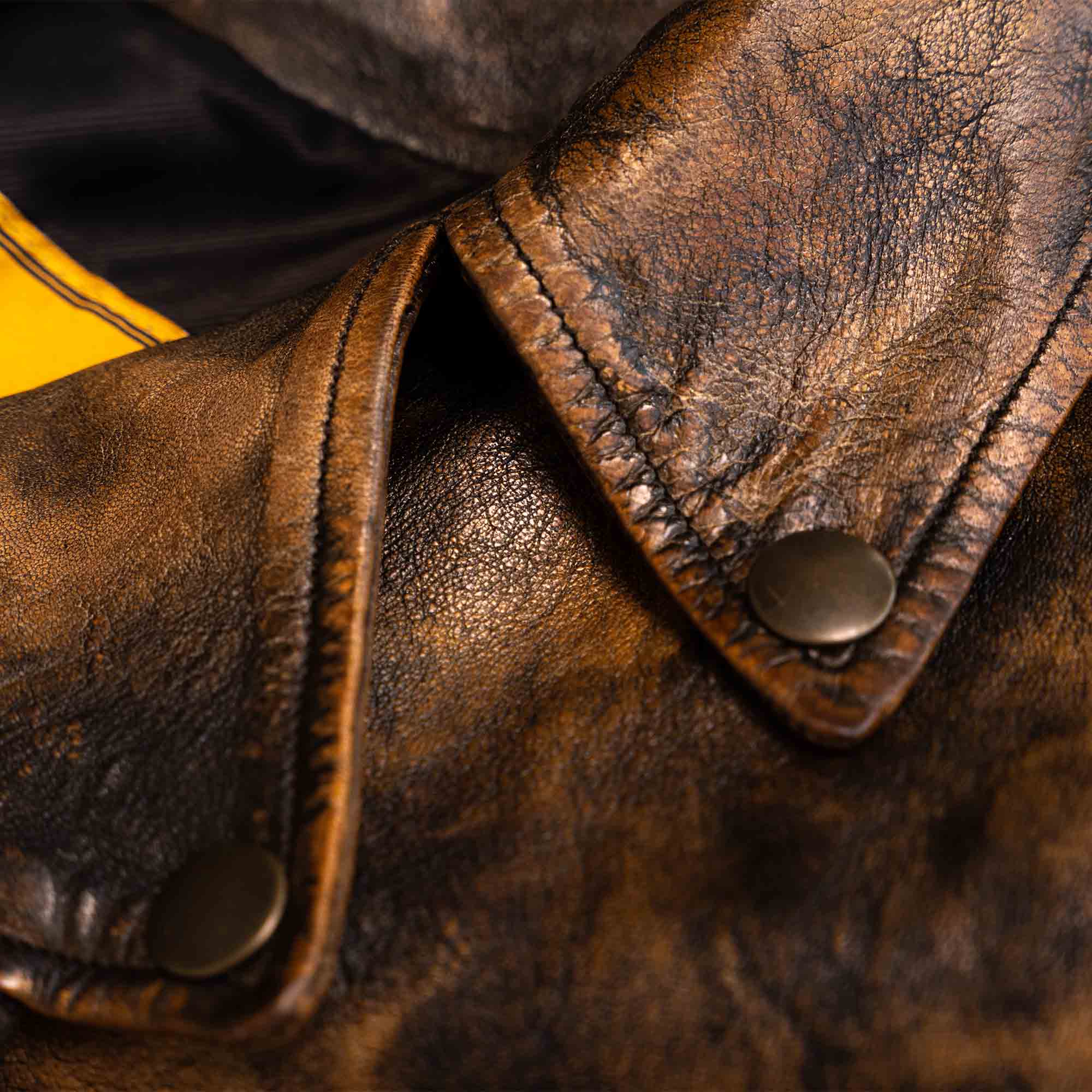 "Chiodo" Deserto Leather Jacket
