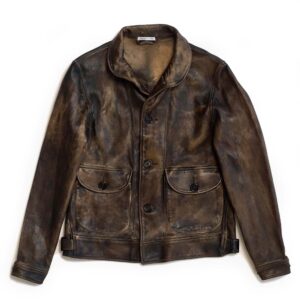 "Cossack" Deserto Leather Jacket