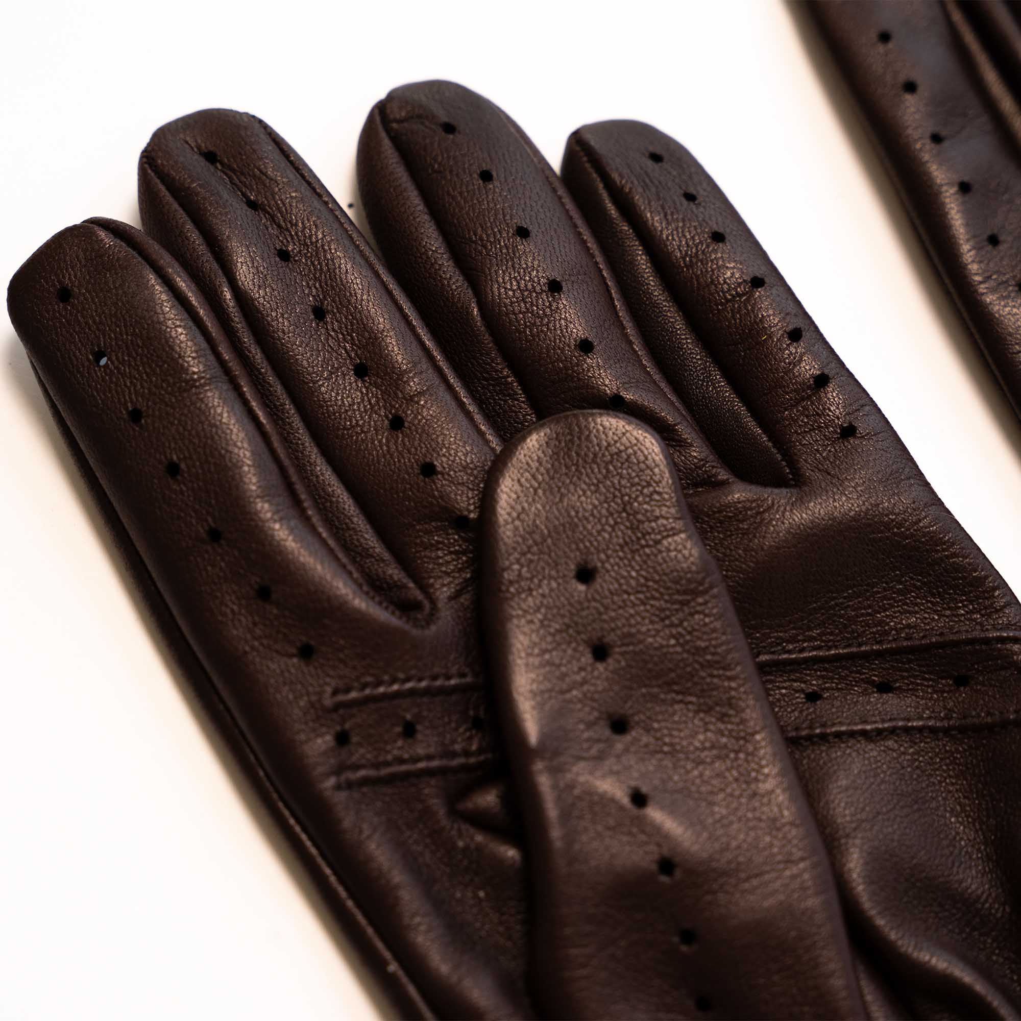 "Nino" Testa di Moro Leather Gloves