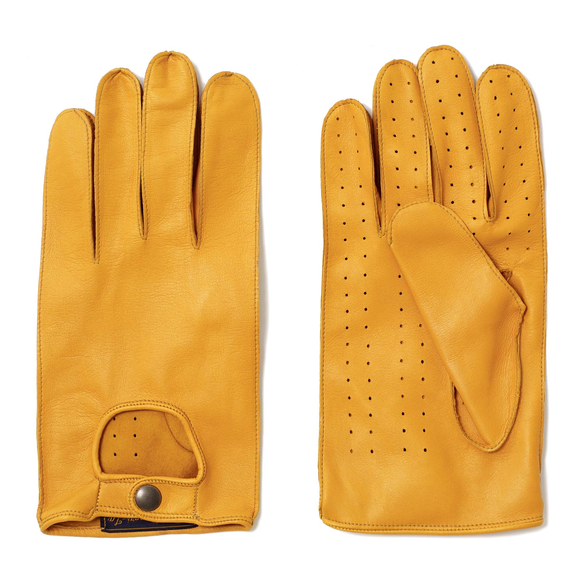 "Romeo" Yellow Lambskin Gloves