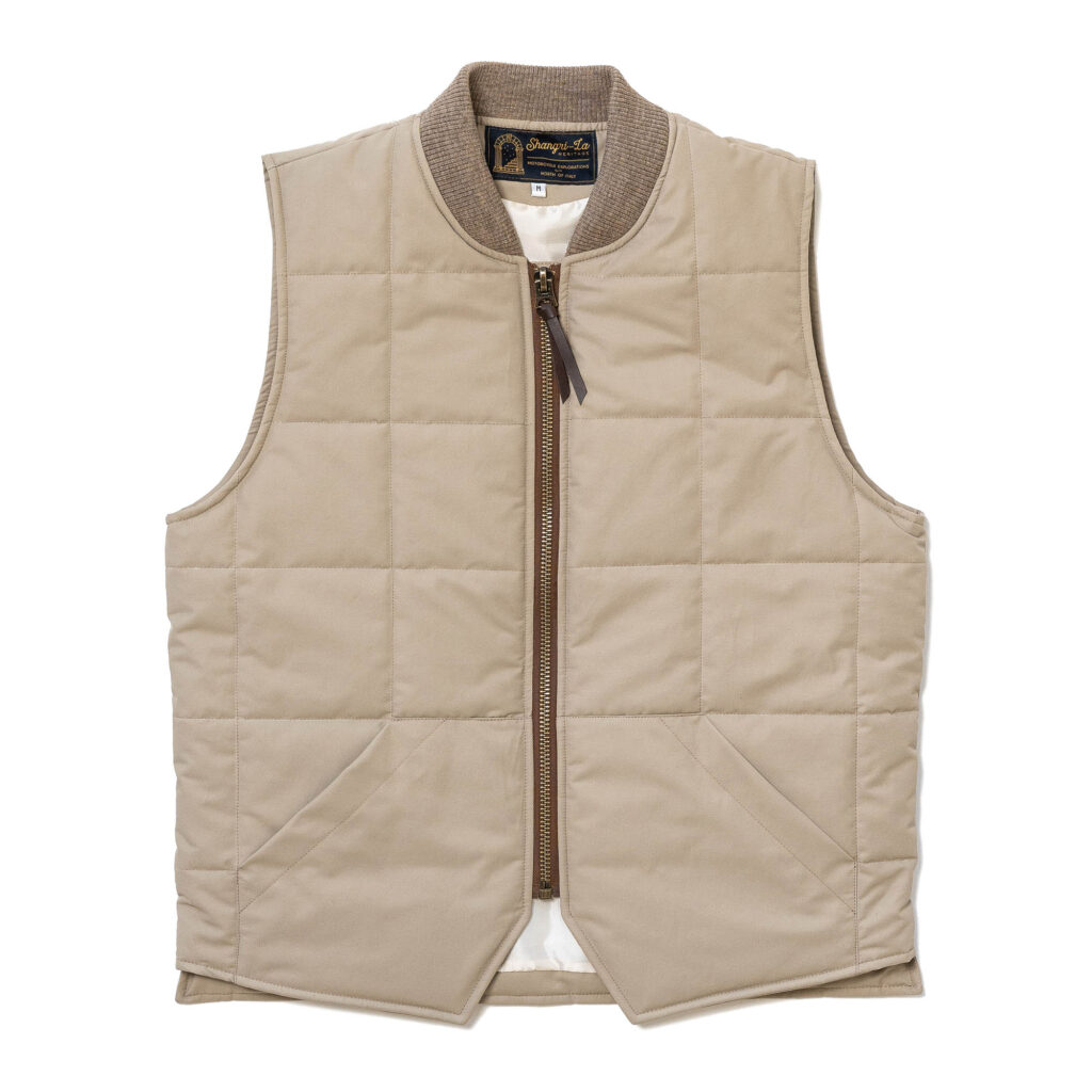 "Alaska" Beige Skyliner Vest