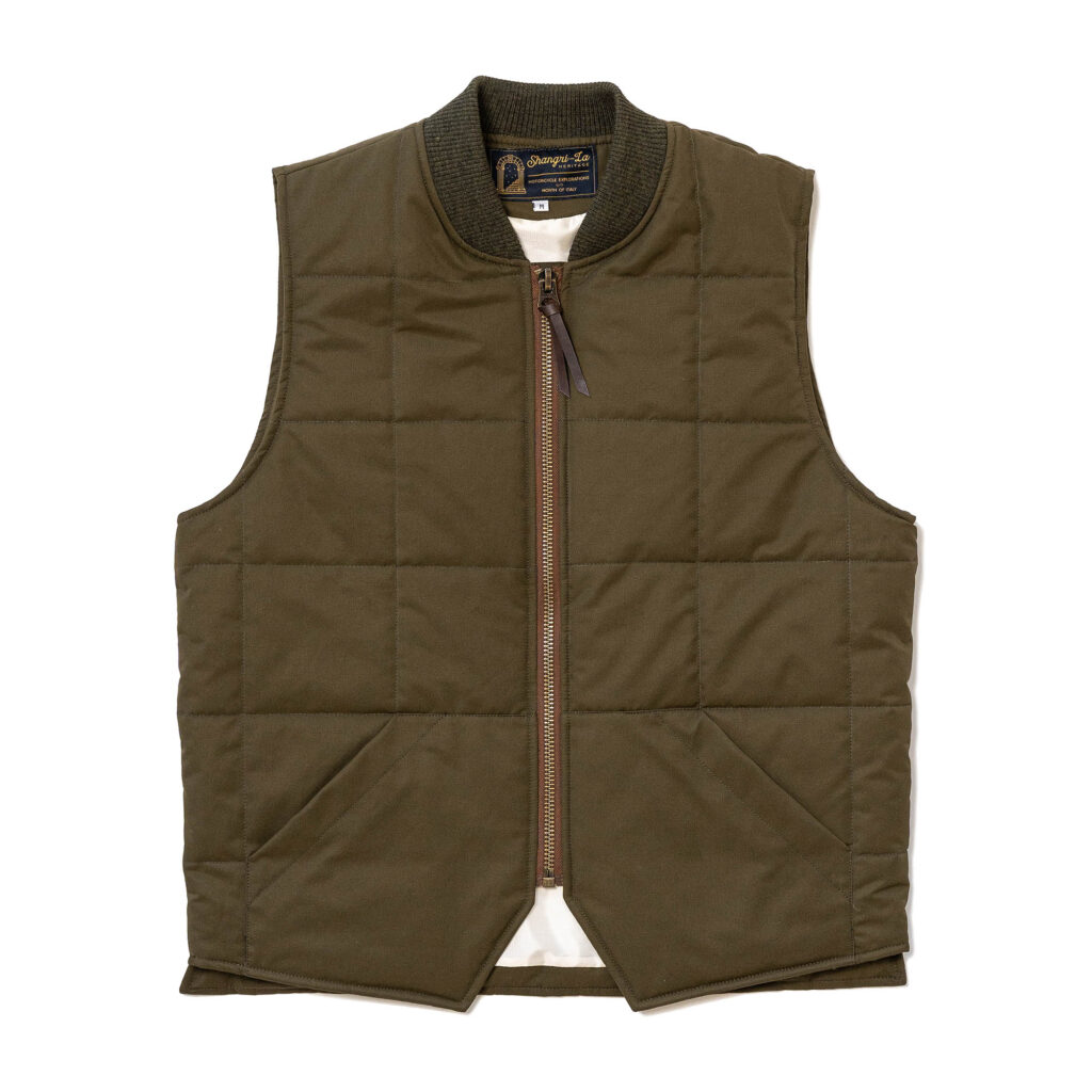 "Alaska" Olive Skyliner Vest