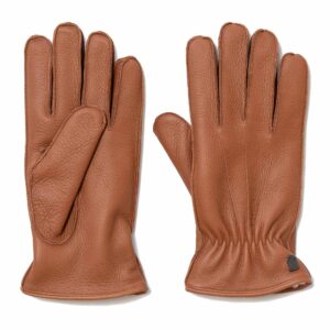 "Hunter" Cognac Deerskin Gloves