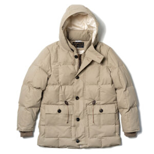 "Presena" Beige Down Expedition Parka