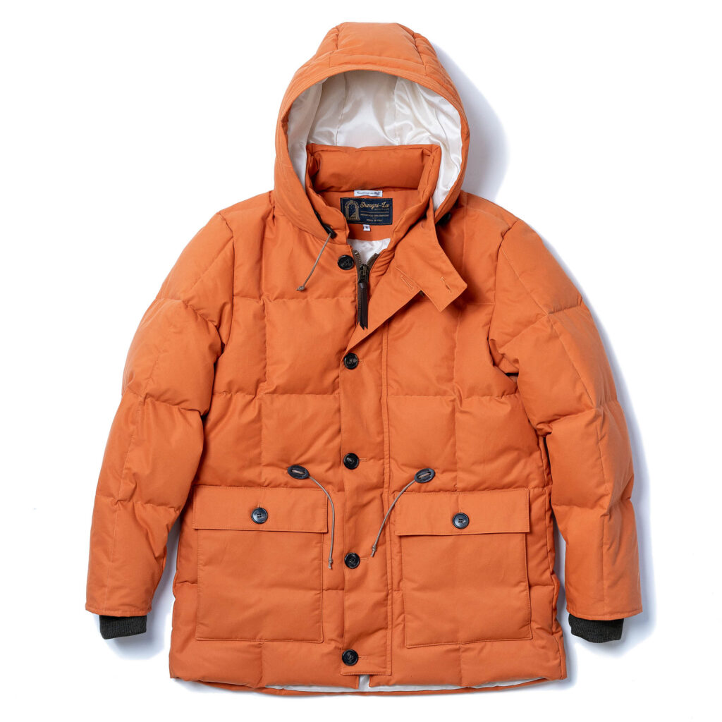 "Presena" Orange Down Expedition Parka