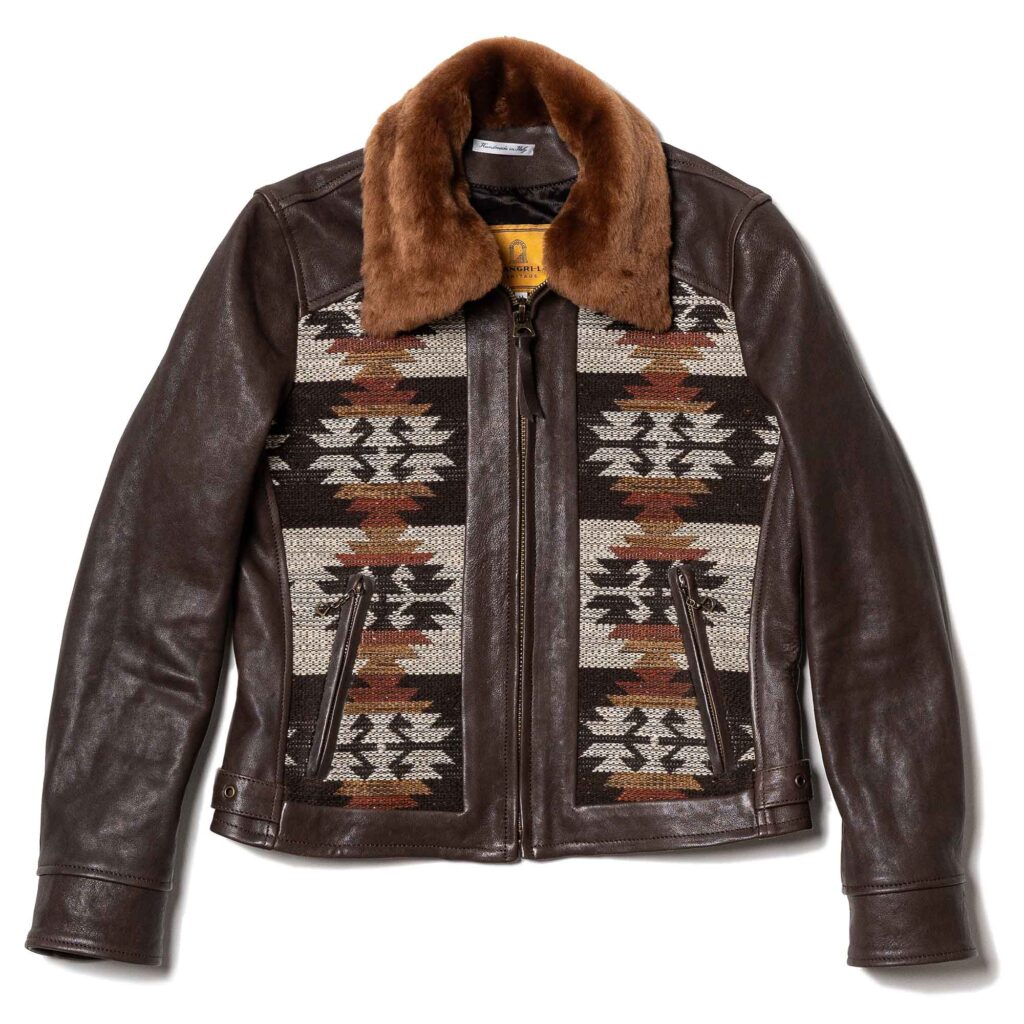 "Varenne" Women's Grizzly Navajo Jacket