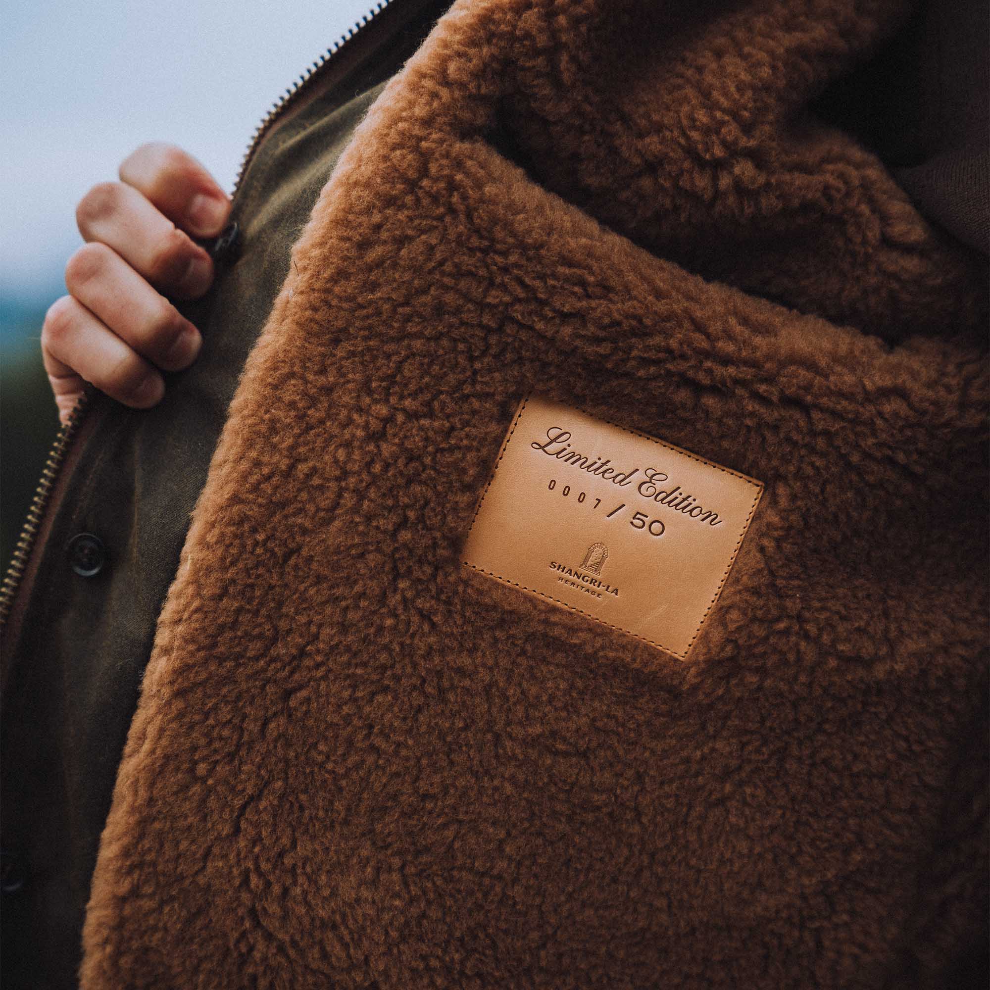 "Deck" N-1 Army Green Waxed Canvas Jacket (Ltd. Ed. 50 pcs) "Deck" N-1 Army Green Waxed Canvas Jacket (Ltd. Ed. 50 pcs)