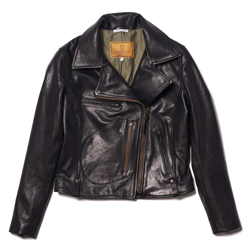 “Chiodo” Women’s Black Leather Jacket