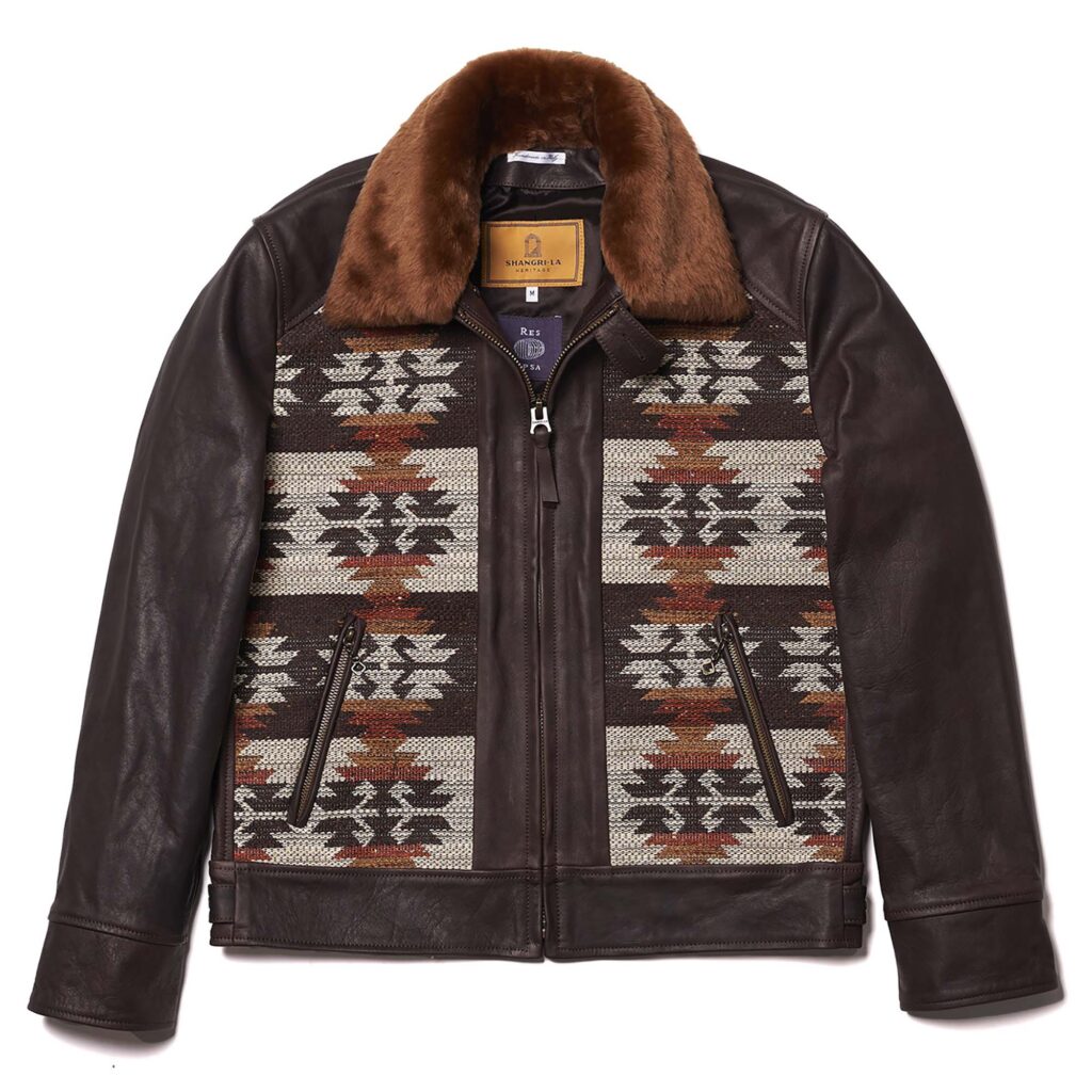"Varenne" Grizzly Navajo Jacket (by Res Ipsa)